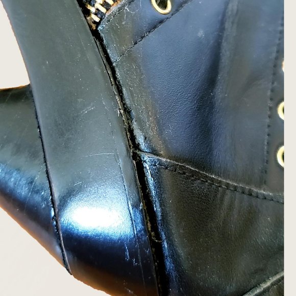 Jeffrey Campbell Leather Stiletto Boots - Picture 8 of 10